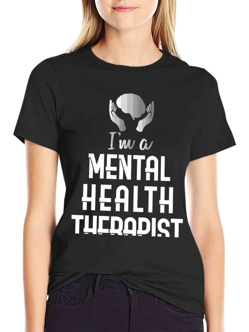 Mental Health Counselor Quote Therapist Casual Graphic T-Shirt – Simple And Comfortable Daily Wear