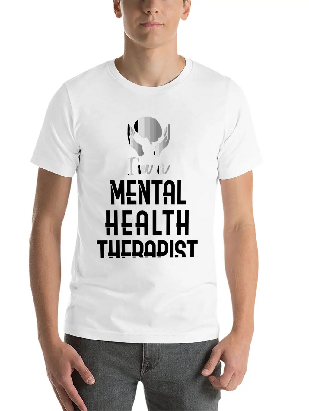 Mental Health Counselor Quote Therapist Casual Graphic T-Shirt – Simple And Comfortable Daily Wear