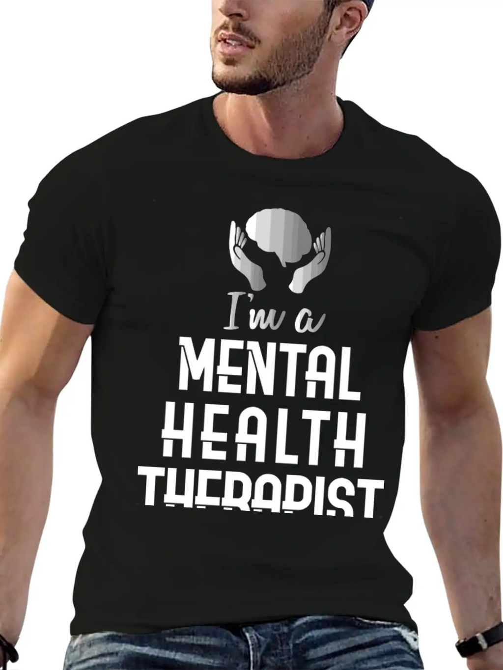 Mental Health Counselor Quote Therapist Casual Graphic T-Shirt – Simple And Comfortable Daily Wear