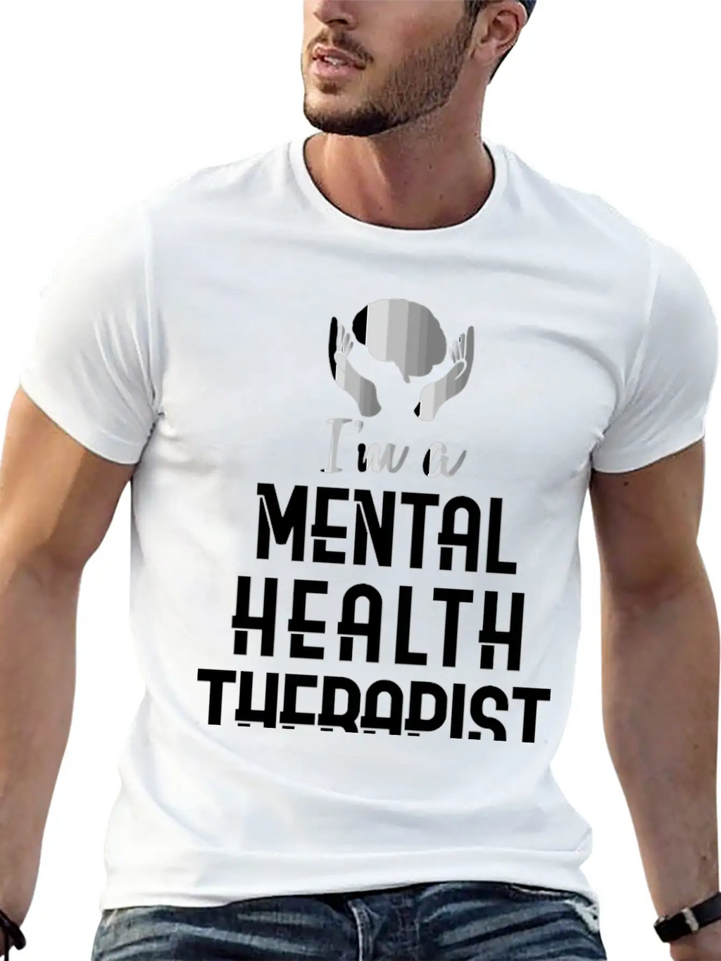 Mental Health Counselor Quote Therapist Casual Graphic T-Shirt – Simple And Comfortable Daily Wear