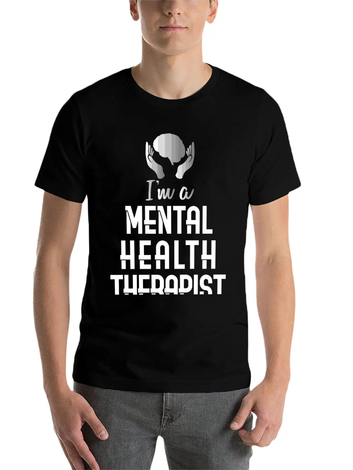 Mental Health Counselor Quote Therapist Casual Graphic T-Shirt – Simple And Comfortable Daily Wear
