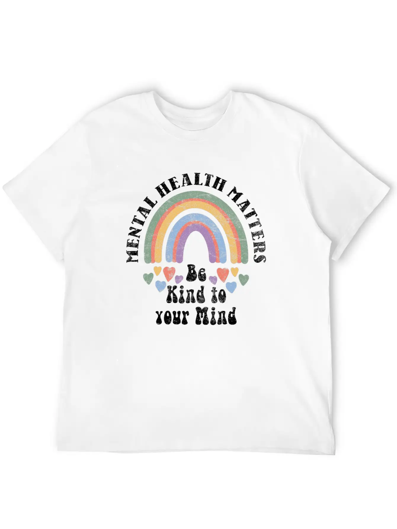 Mental Health Is Important Be Kind To Your Stylish Everyday T-Shirt – Unisex Basic Cotton Tee