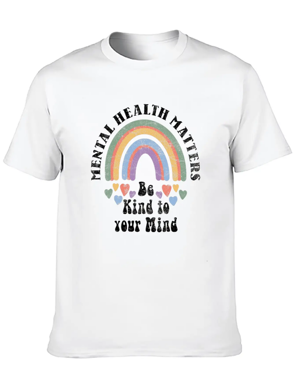Mental Health Is Important Be Kind To Your Stylish Everyday T-Shirt – Unisex Basic Cotton Tee