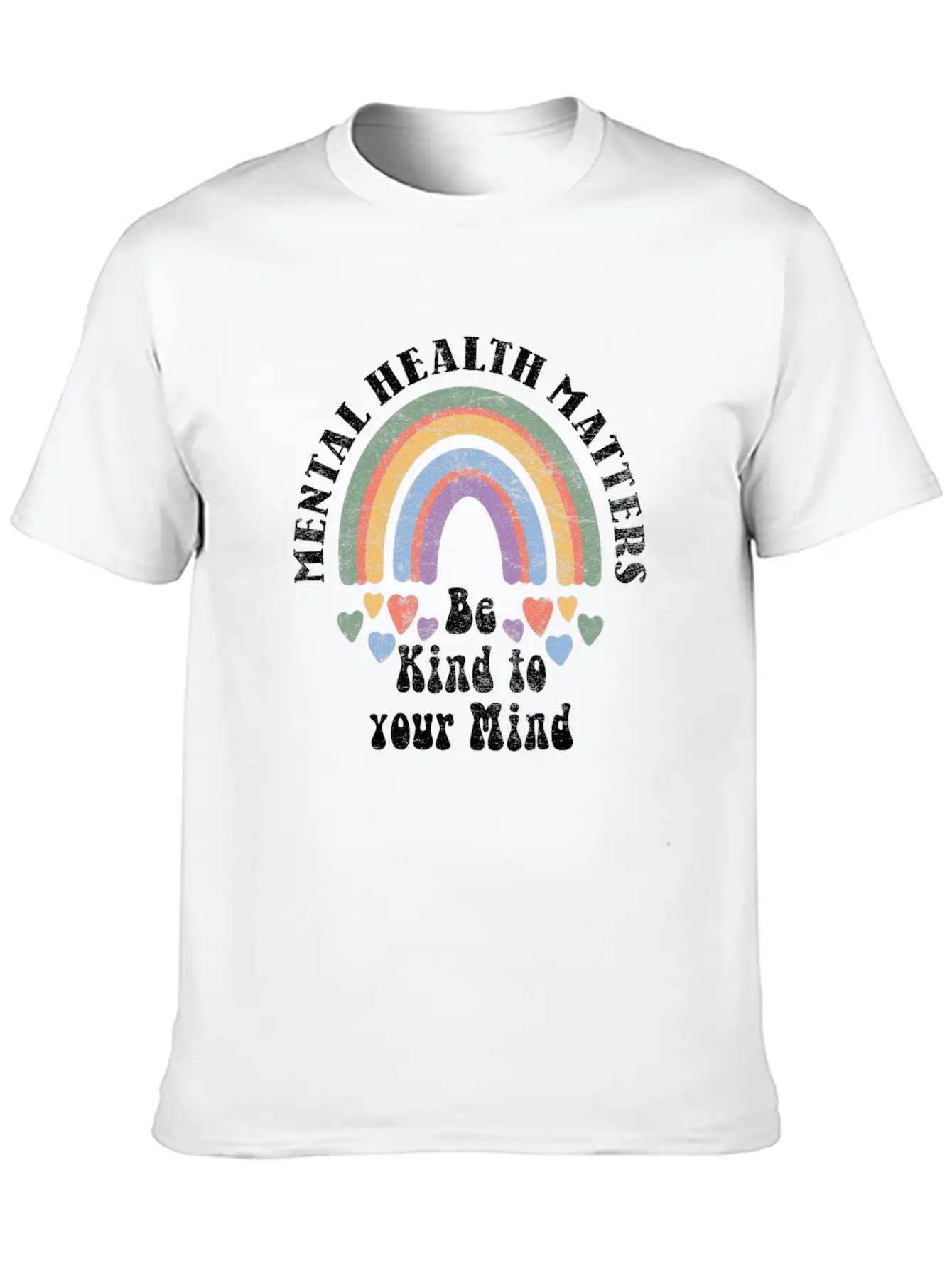 Mental Health Is Important Be Kind To Your Stylish Everyday T-Shirt – Unisex Basic Cotton Tee
