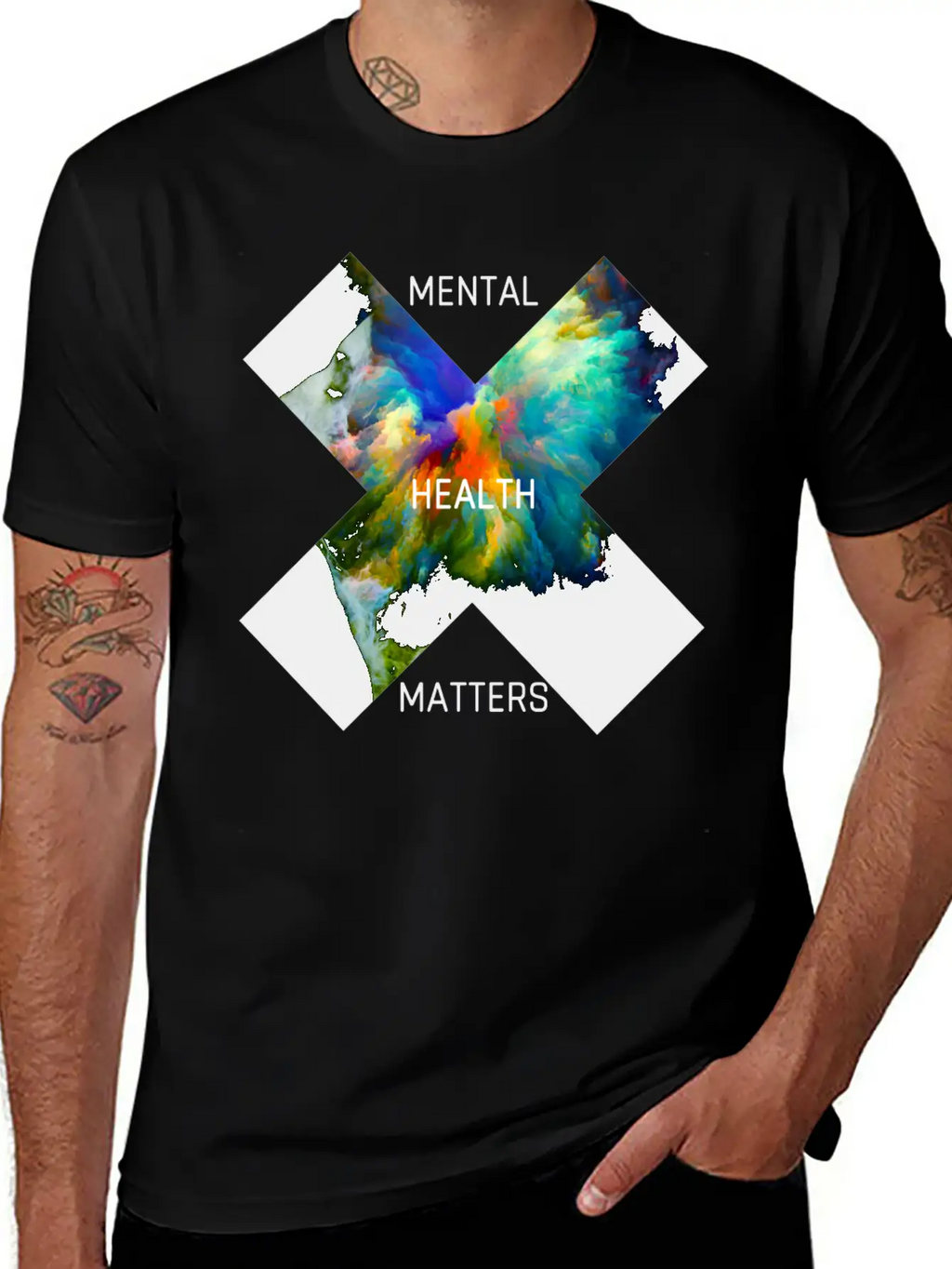 Mental Health Matters X Image Unisex Casual T-Shirt – Clean Design For Daily Comfort