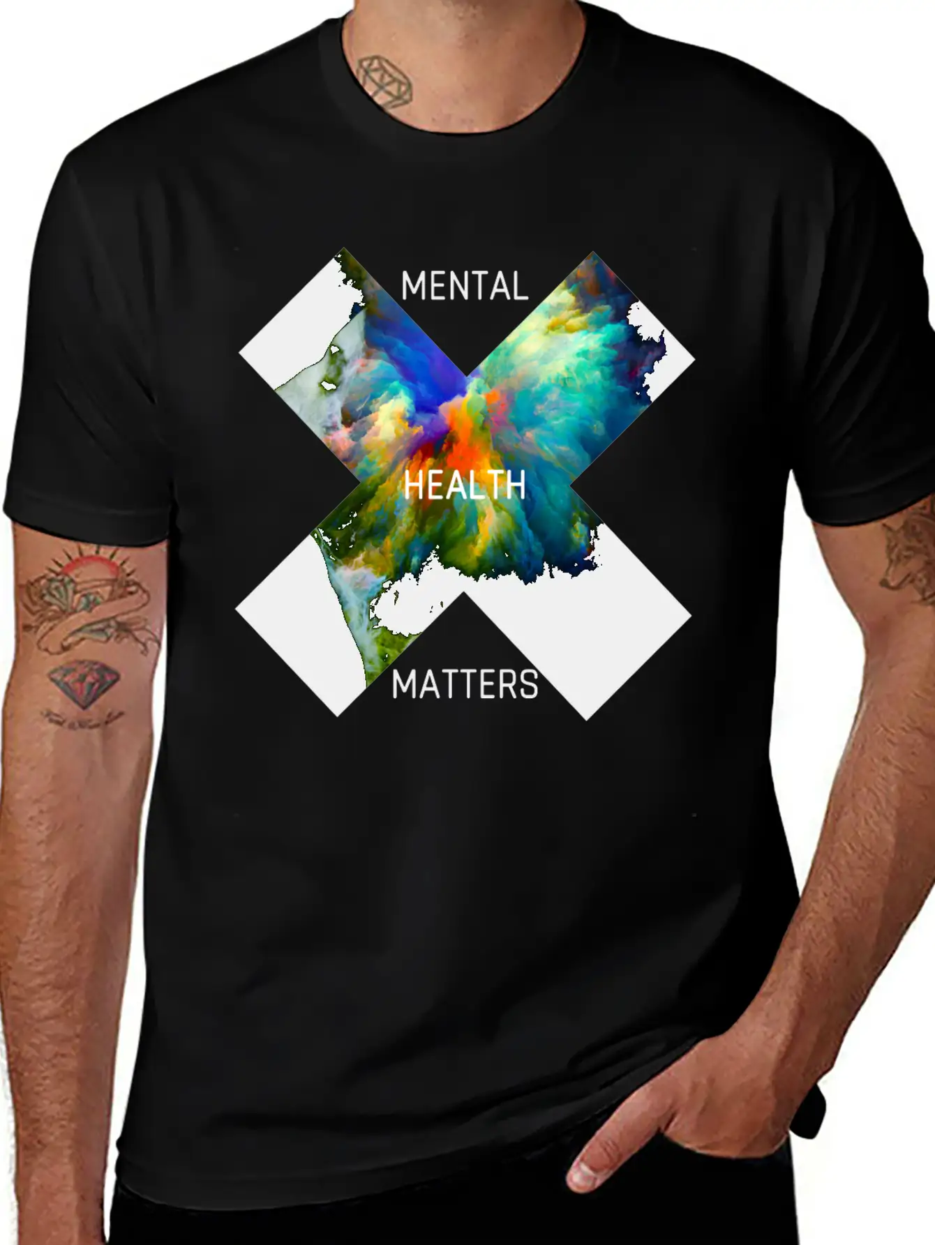 Mental Health Matters X Image Unisex Casual T-Shirt – Clean Design For Daily Comfort