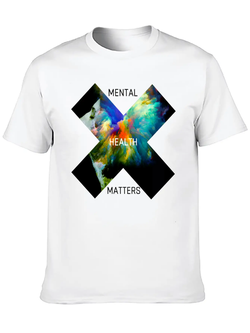 Mental Health Matters X Image Unisex Casual T-Shirt – Clean Design For Daily Comfort
