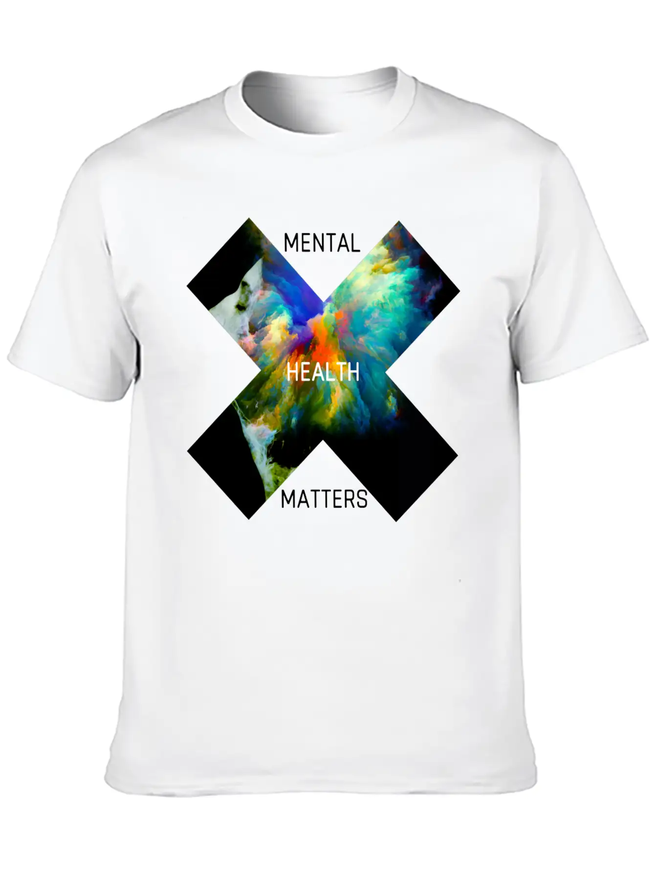 Mental Health Matters X Image Unisex Casual T-Shirt – Clean Design For Daily Comfort