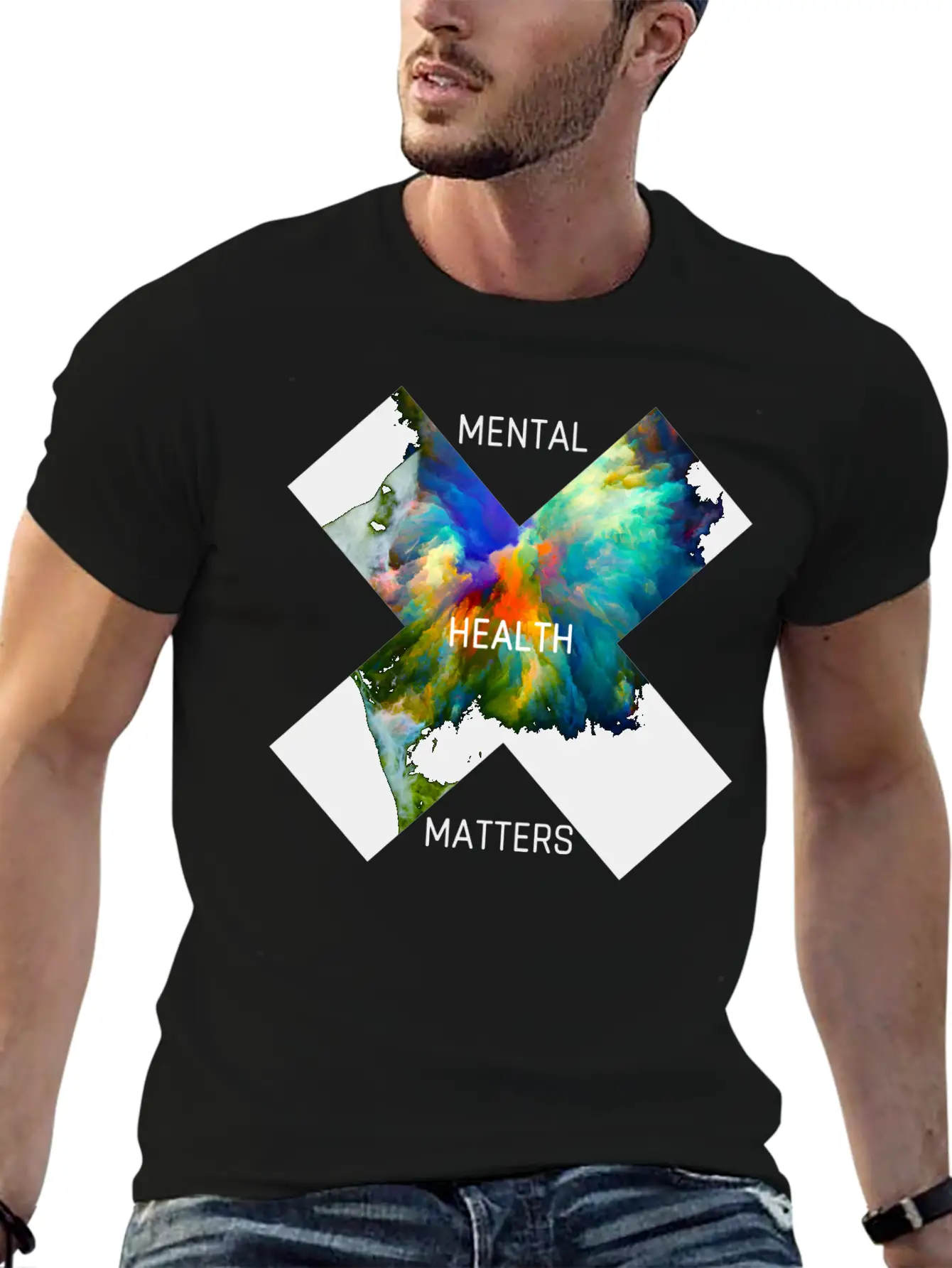 Mental Health Matters X Image Unisex Casual T-Shirt – Clean Design For Daily Comfort