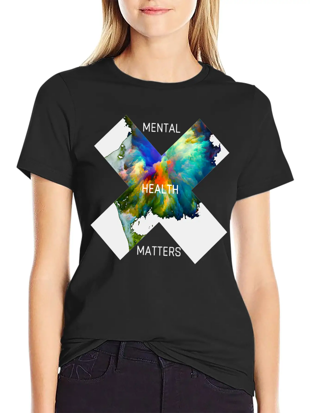 Mental Health Matters X Image Unisex Casual T-Shirt – Clean Design For Daily Comfort