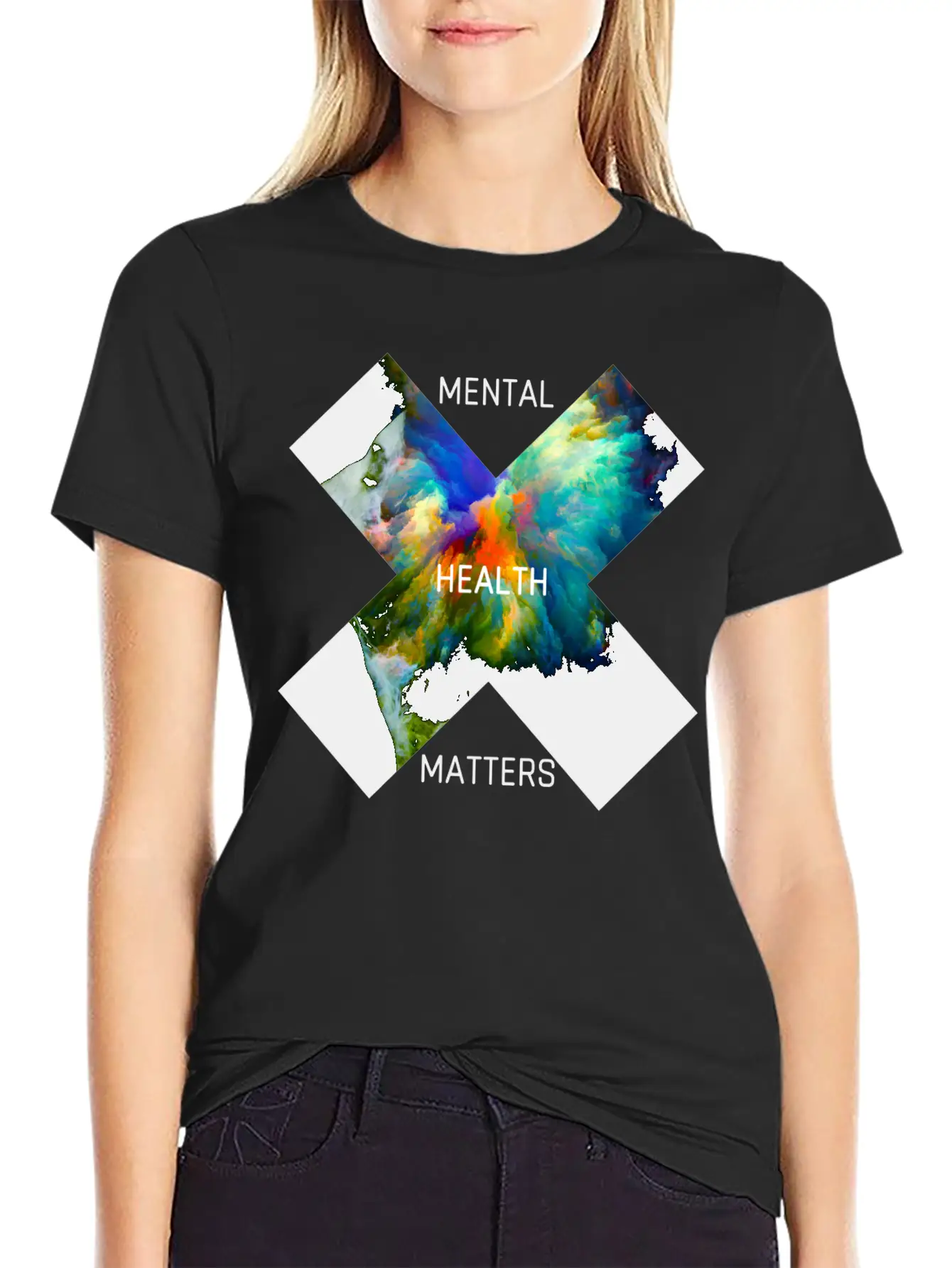 Mental Health Matters X Image Unisex Casual T-Shirt – Clean Design For Daily Comfort
