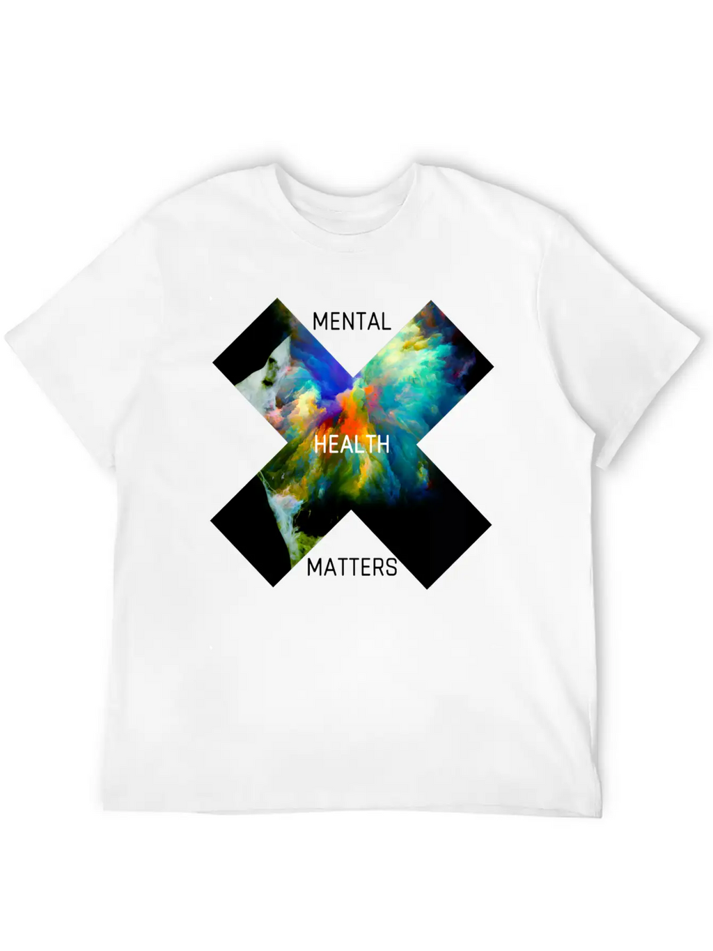 Mental Health Matters X Image Unisex Casual T-Shirt – Clean Design For Daily Comfort