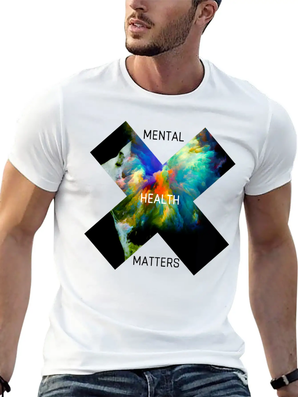 Mental Health Matters X Image Unisex Casual T-Shirt – Clean Design For Daily Comfort