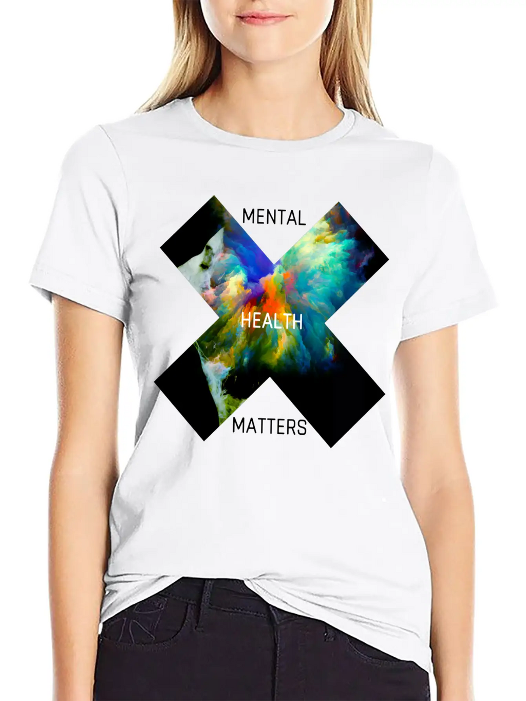 Mental Health Matters X Image Unisex Casual T-Shirt – Clean Design For Daily Comfort