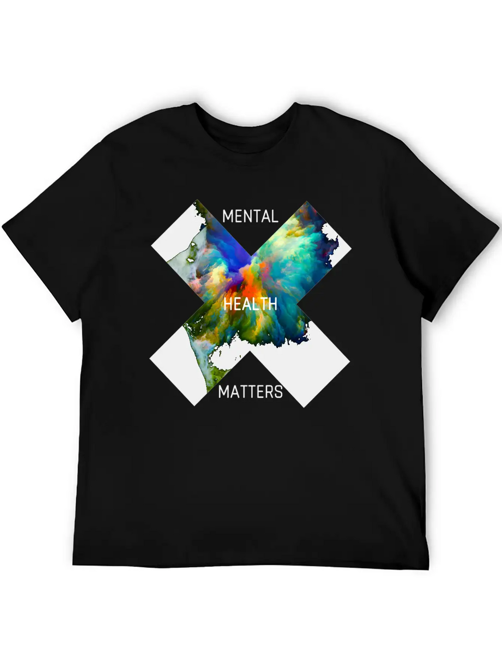 Mental Health Matters X Image Unisex Casual T-Shirt – Clean Design For Daily Comfort