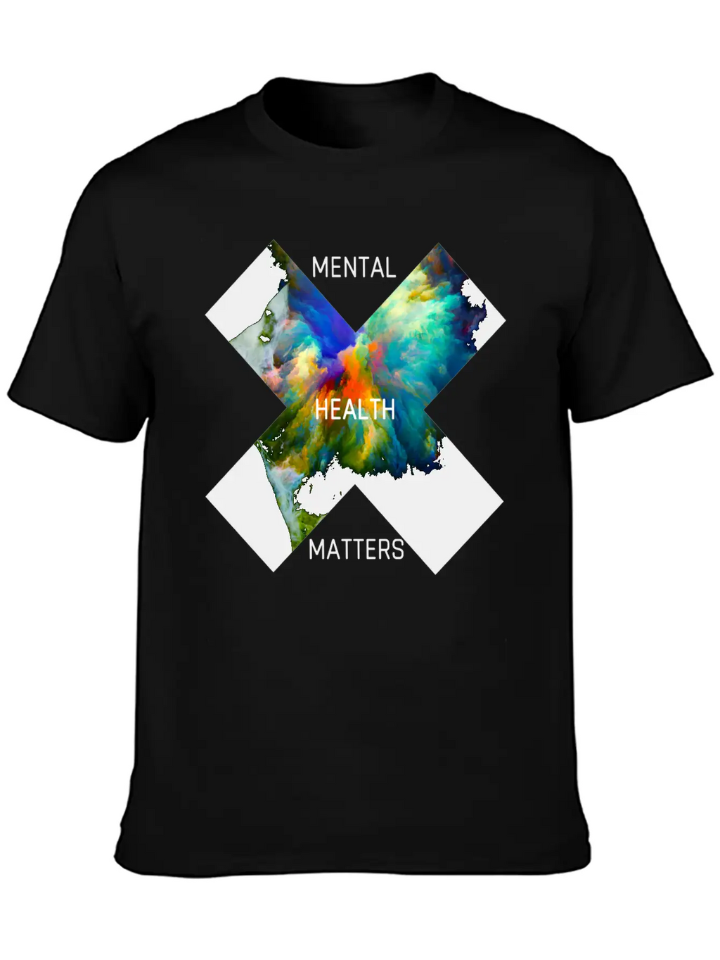 Mental Health Matters X Image Unisex Casual T-Shirt – Clean Design For Daily Comfort