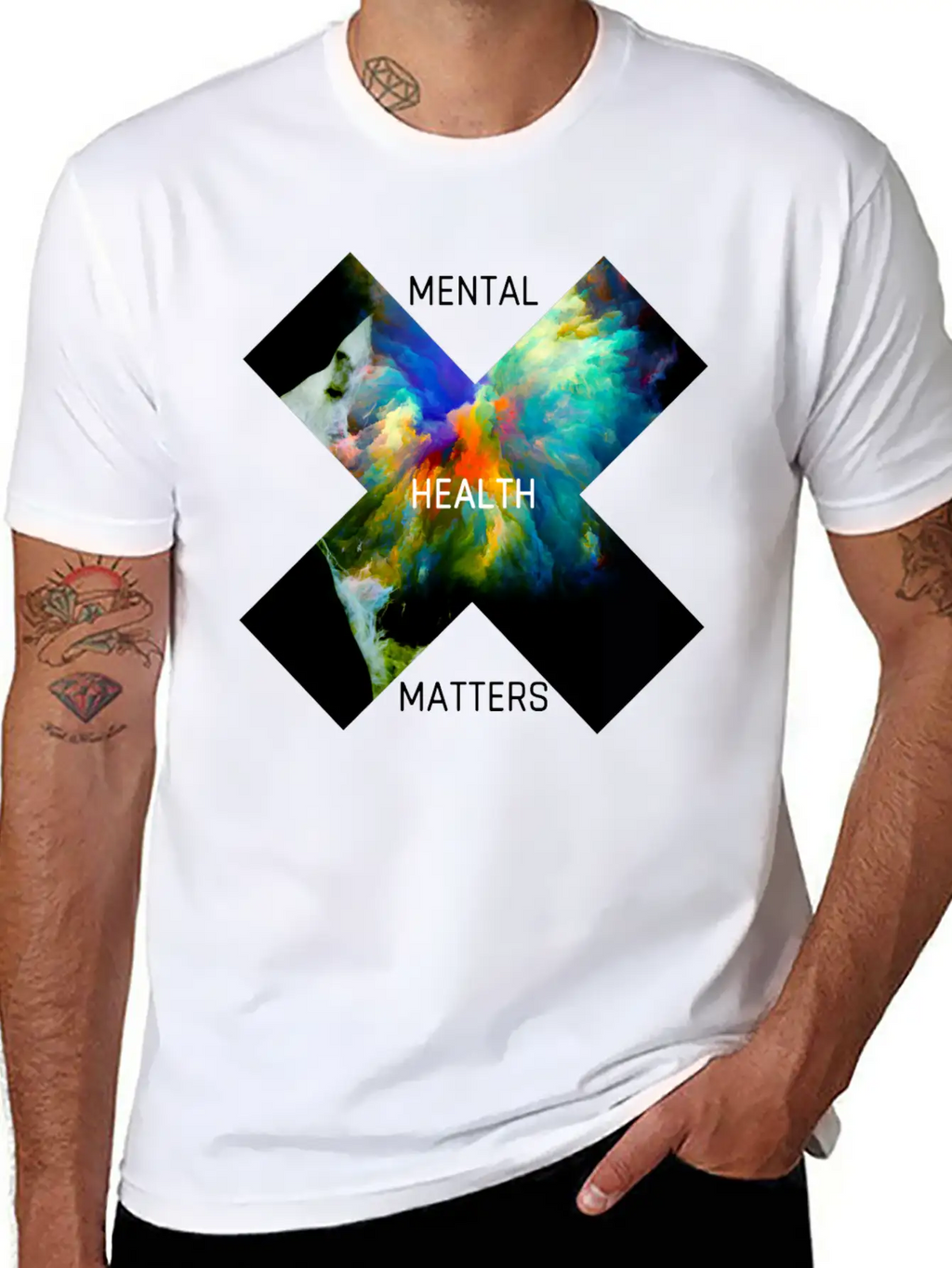 Mental Health Matters X Image Unisex Casual T-Shirt – Clean Design For Daily Comfort