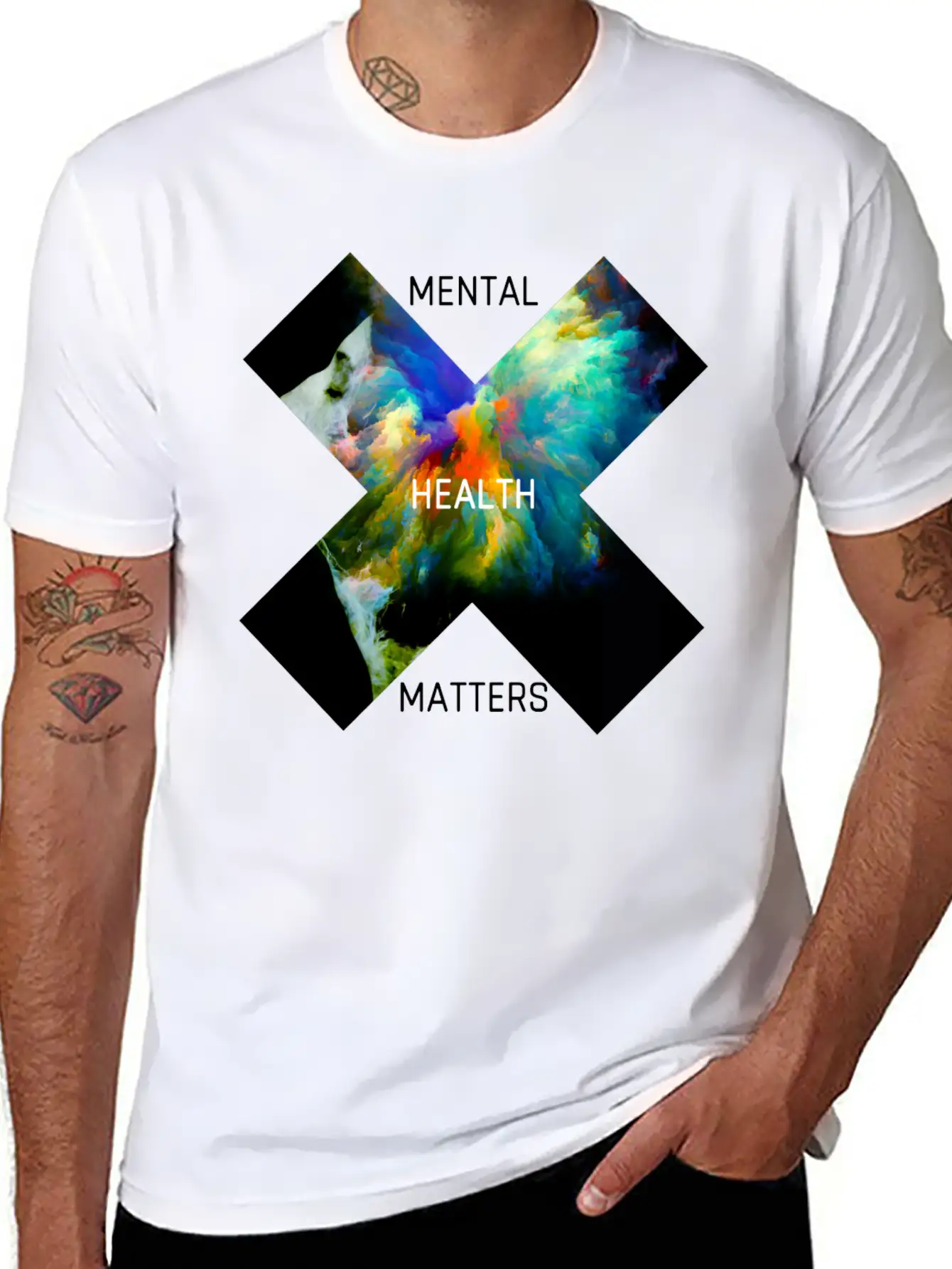 Mental Health Matters X Image Unisex Casual T-Shirt – Clean Design For Daily Comfort