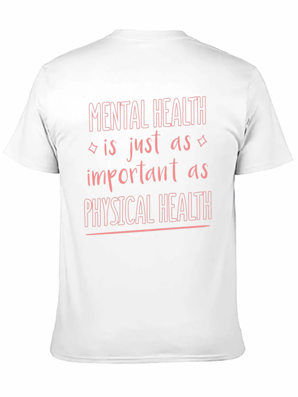 Mental Health Sayings Classic Fit Graphic Tee For Daily Comfort – Unisex Cotton Shirt