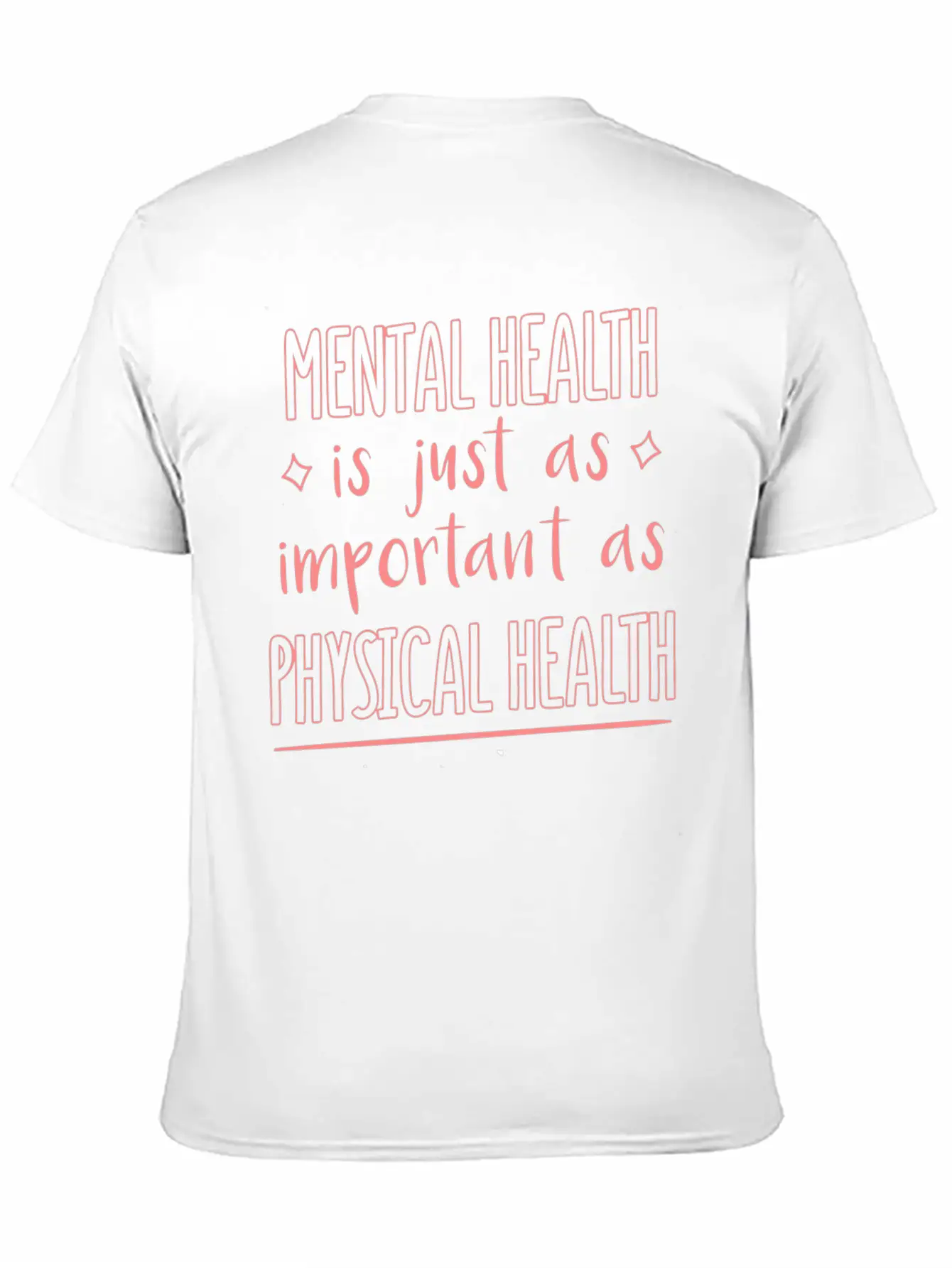 Mental Health Sayings Classic Fit Graphic Tee For Daily Comfort – Unisex Cotton Shirt