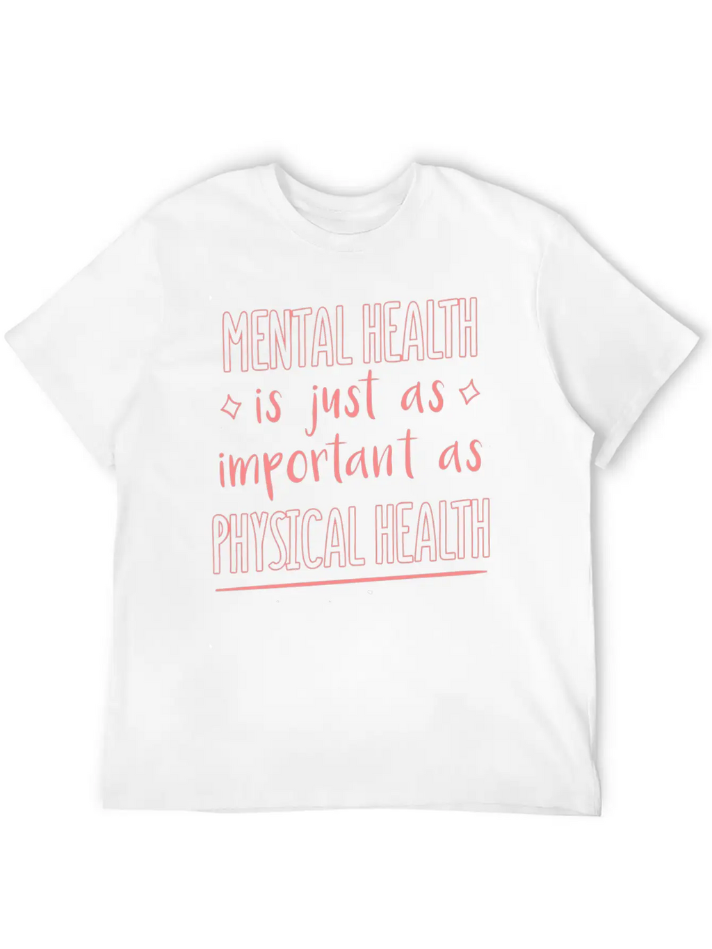 Mental Health Sayings Classic Fit Graphic Tee For Daily Comfort – Unisex Cotton Shirt