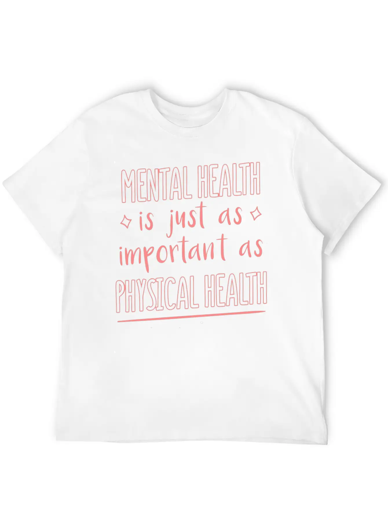 Mental Health Sayings Classic Fit Graphic Tee For Daily Comfort – Unisex Cotton Shirt