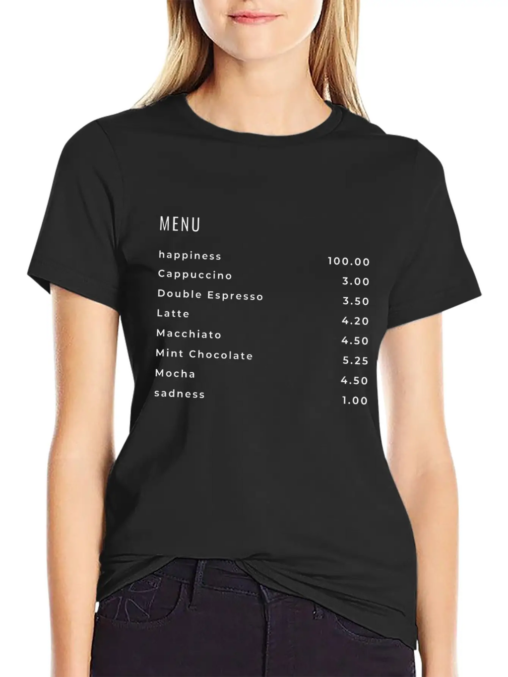 Menu Of Life Unisex Short Sleeve Soft Cotton T-Shirt – Casual Everyday Wear