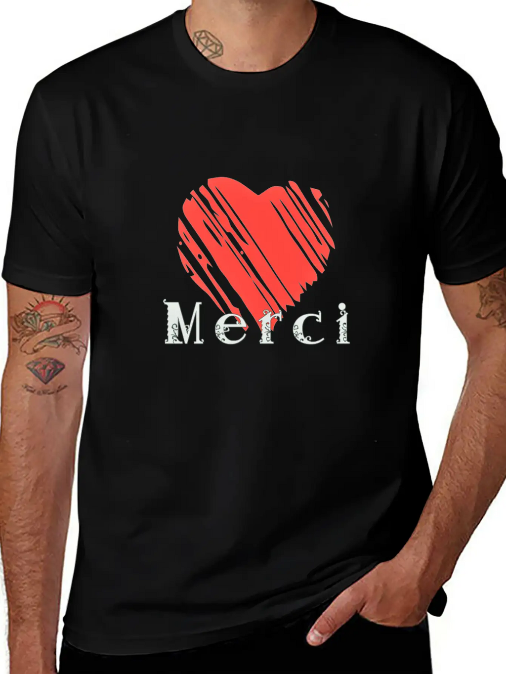 Merci Unisex Casual T-Shirt – Clean Design For Daily Comfort