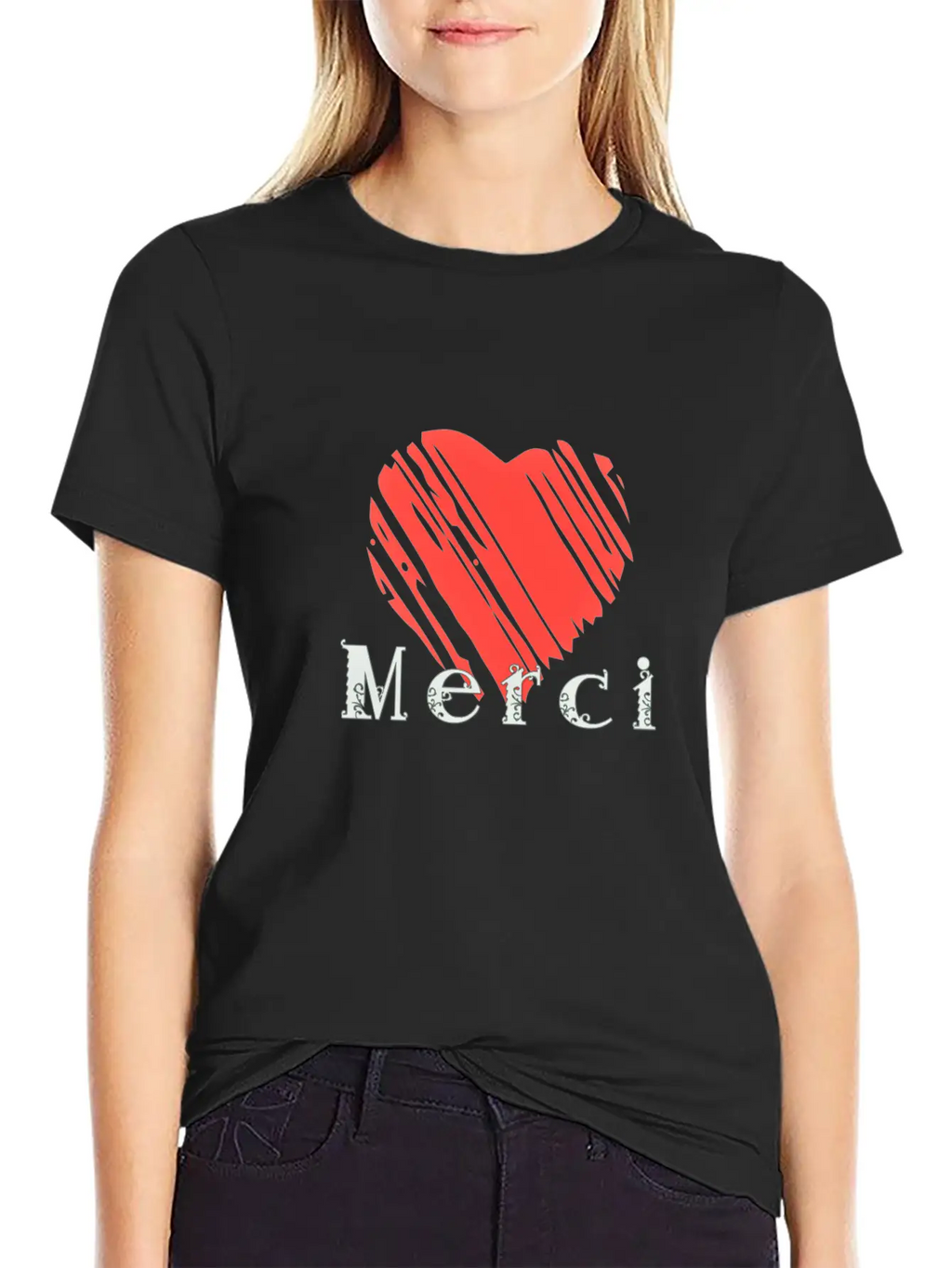 Merci Unisex Casual T-Shirt – Clean Design For Daily Comfort