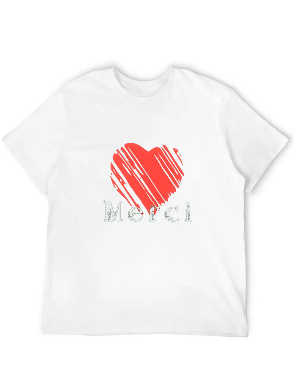 Merci Unisex Casual T-Shirt – Clean Design For Daily Comfort