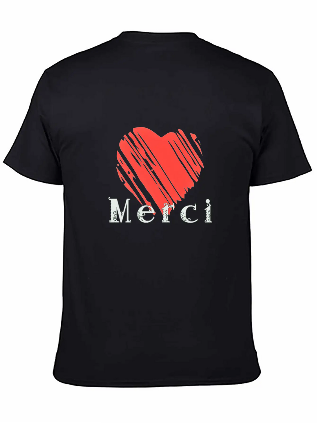 Merci Unisex Casual T-Shirt – Clean Design For Daily Comfort