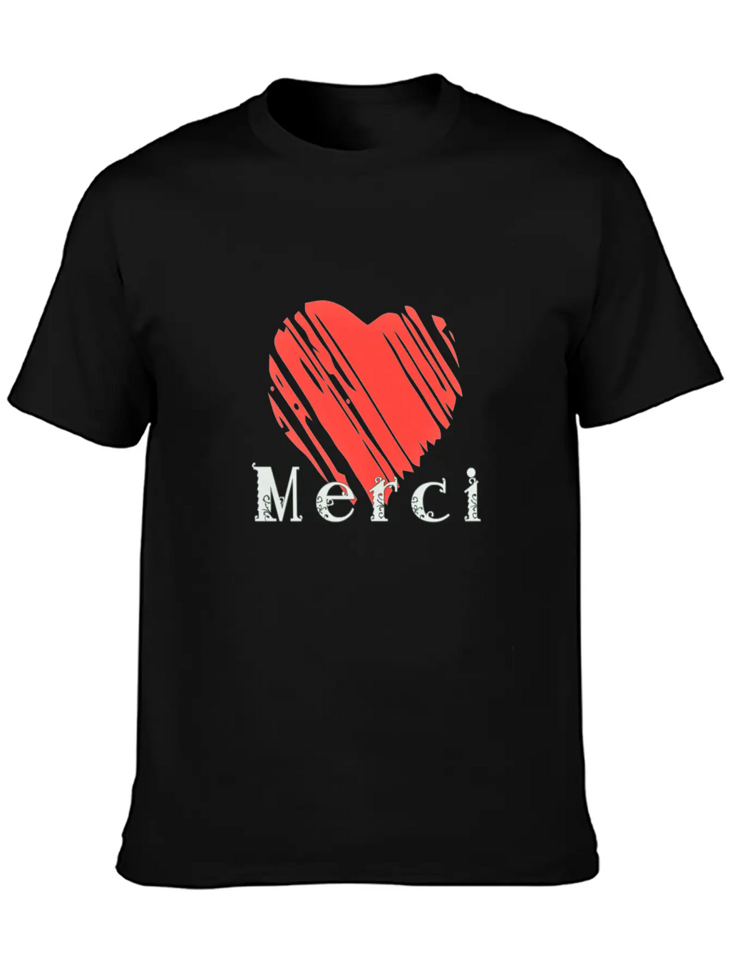 Merci Unisex Casual T-Shirt – Clean Design For Daily Comfort