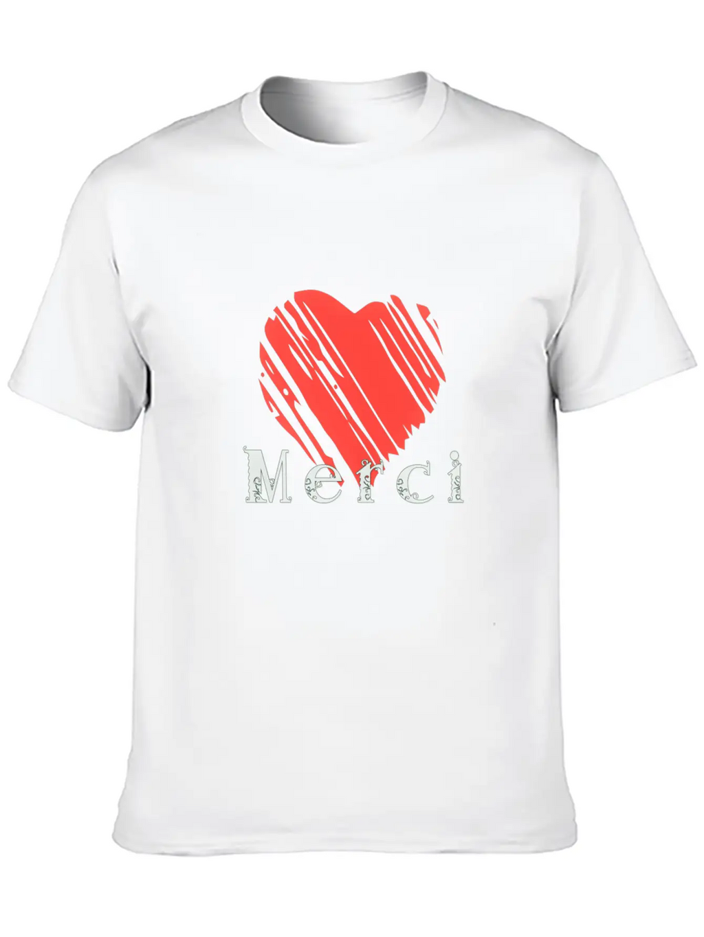 Merci Unisex Casual T-Shirt – Clean Design For Daily Comfort