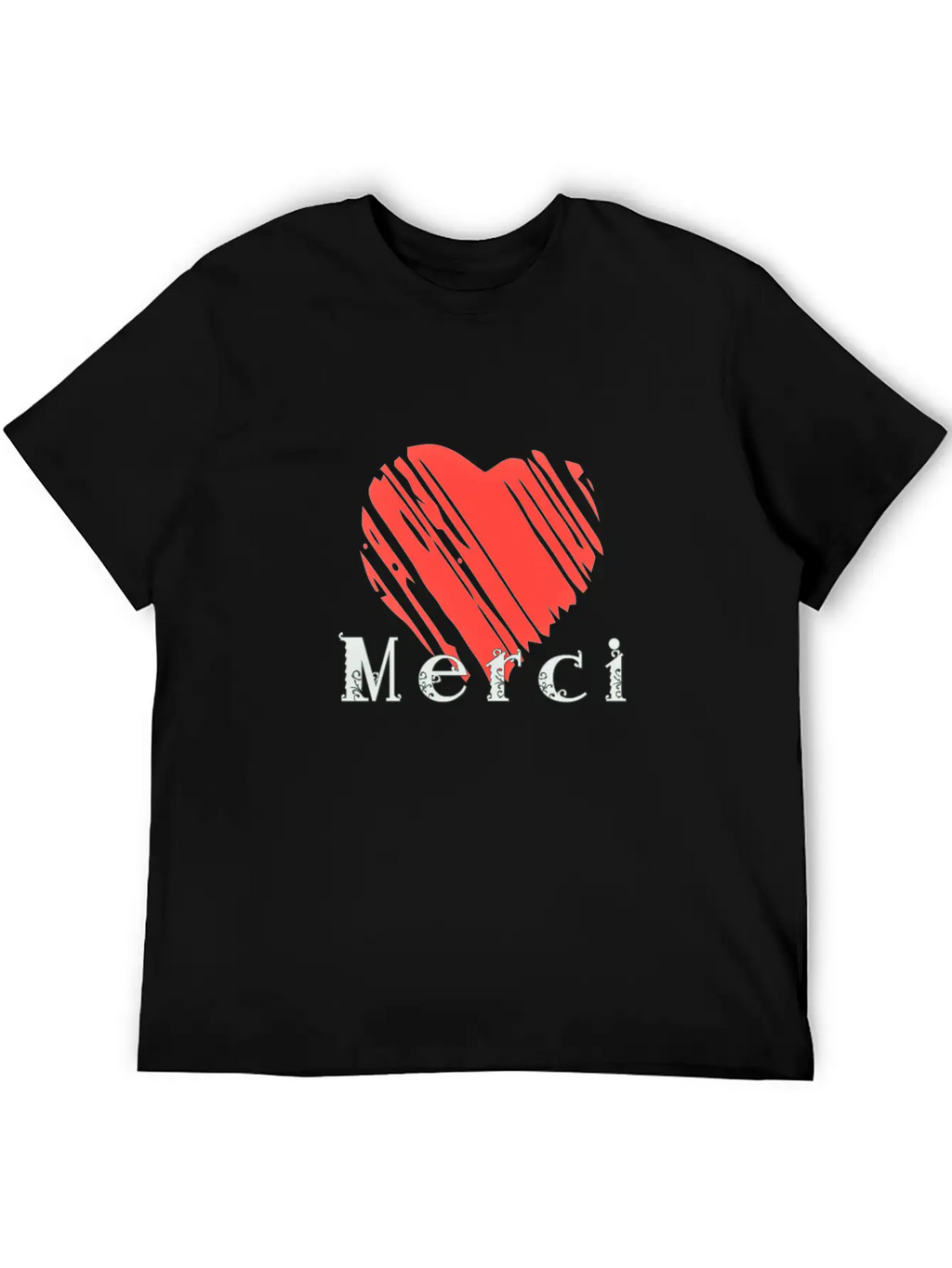 Merci Unisex Casual T-Shirt – Clean Design For Daily Comfort
