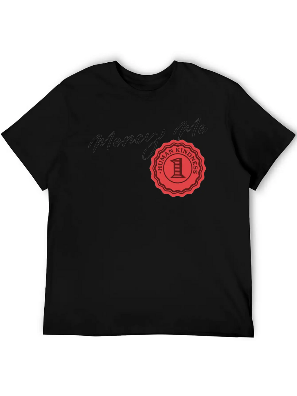 Mercy Me Breathable Soft Cotton T-Shirt – Timeless Casual Look