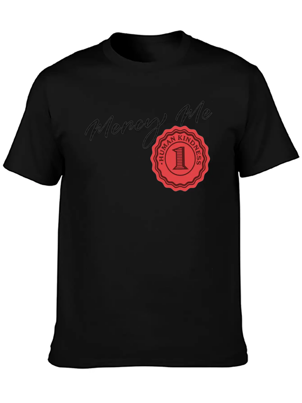 Mercy Me Breathable Soft Cotton T-Shirt – Timeless Casual Look