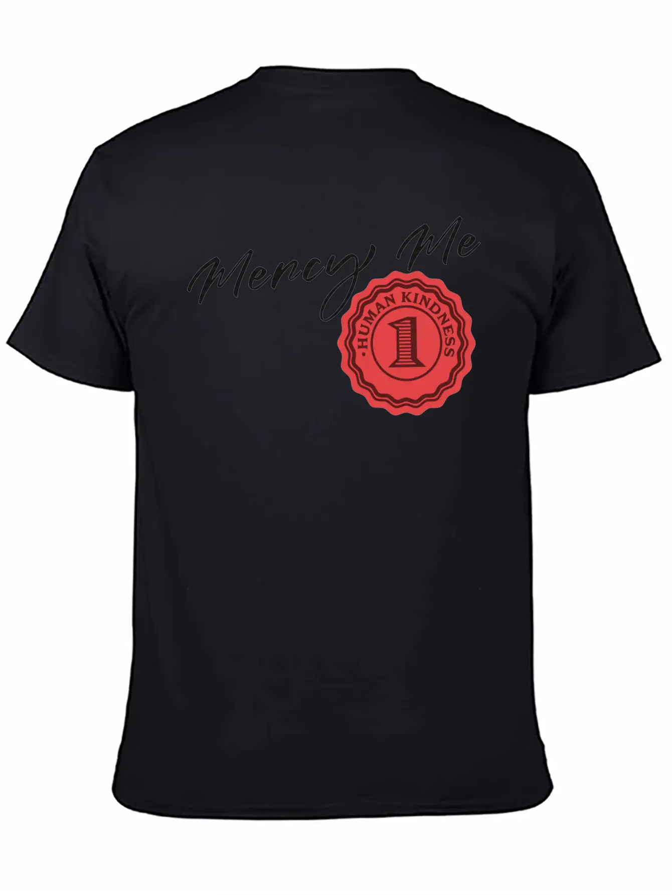 Mercy Me Breathable Soft Cotton T-Shirt – Timeless Casual Look