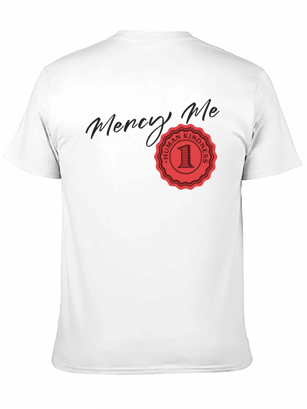Mercy Me Breathable Soft Cotton T-Shirt – Timeless Casual Look
