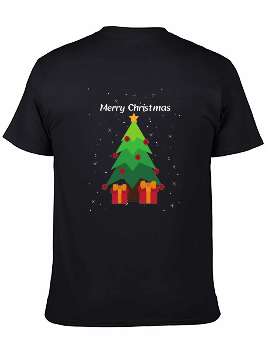MERRY CHRISTMAS DESIGN Breathable Soft Cotton T-Shirt – Timeless Casual Look