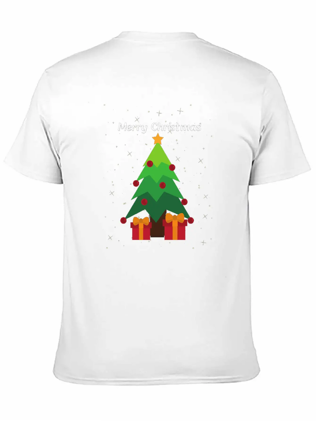 MERRY CHRISTMAS DESIGN Breathable Soft Cotton T-Shirt – Timeless Casual Look