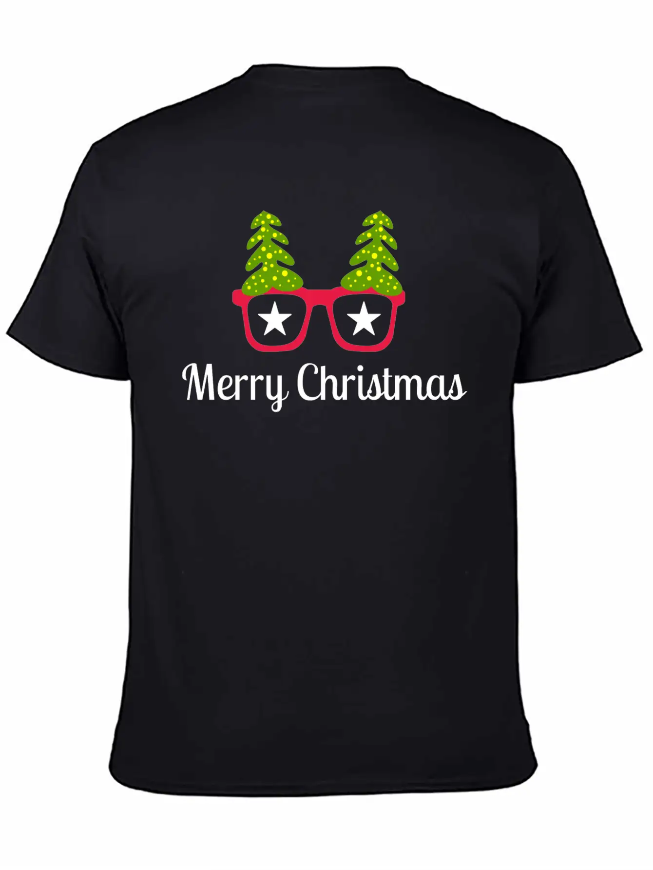 Merry Christmas Present Unisex Short Sleeve Soft Cotton T-Shirt – Casual Everyday Wear