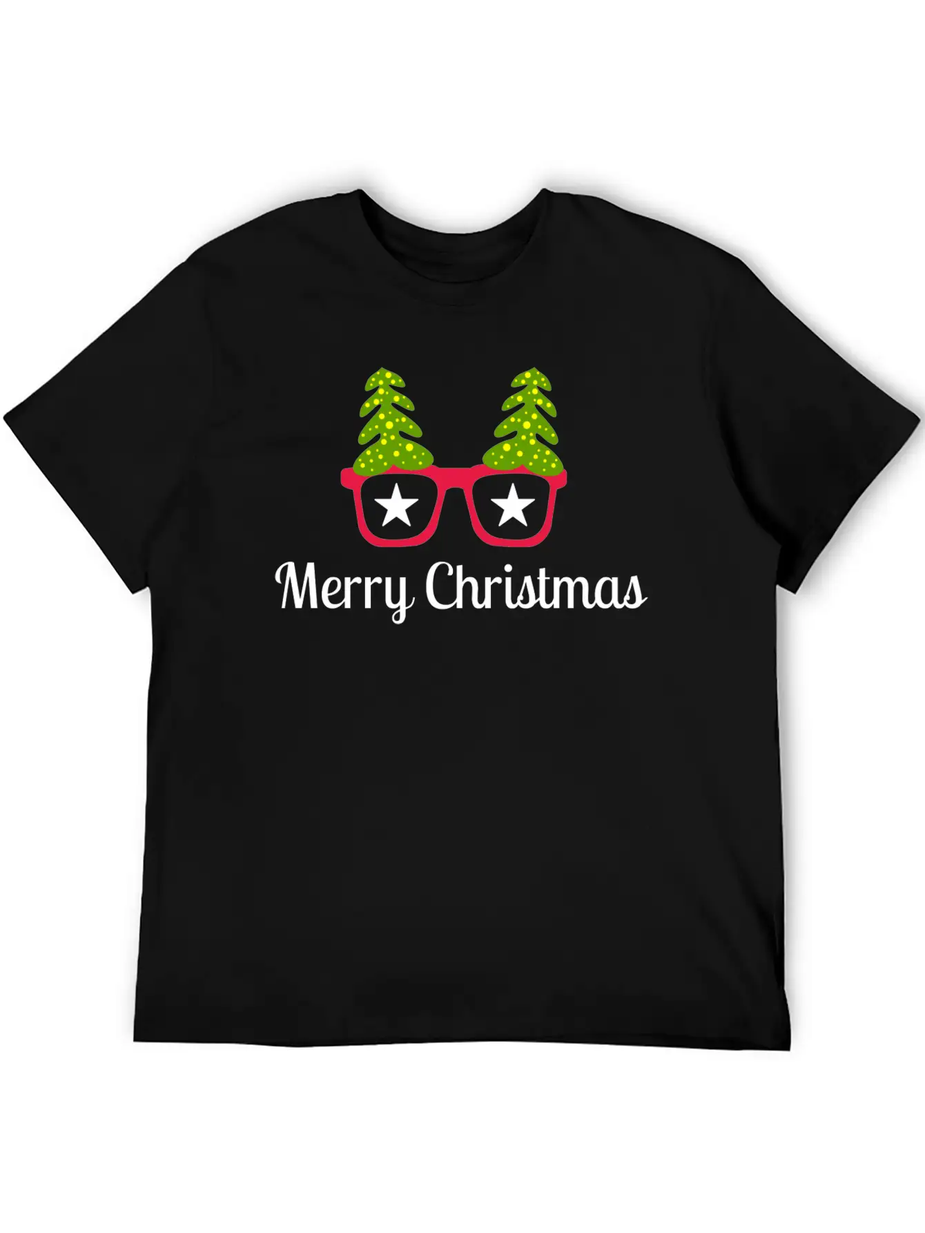 Merry Christmas Present Unisex Short Sleeve Soft Cotton T-Shirt – Casual Everyday Wear