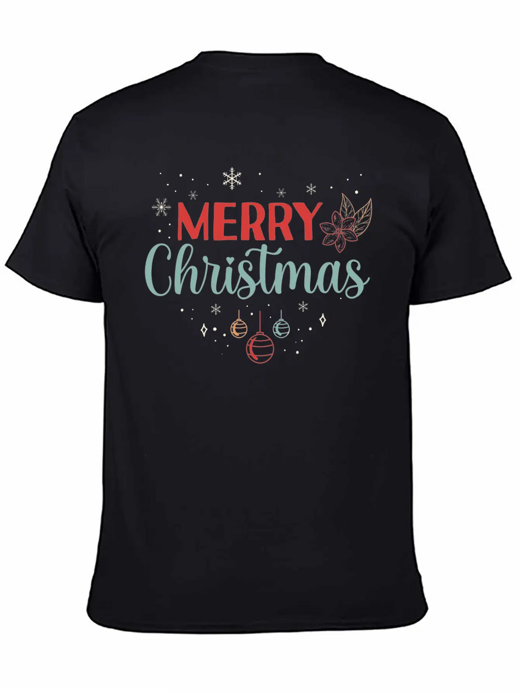 Merry Christmas Women Xmas Outfit Breathable Soft Cotton T-Shirt – Timeless Casual Look