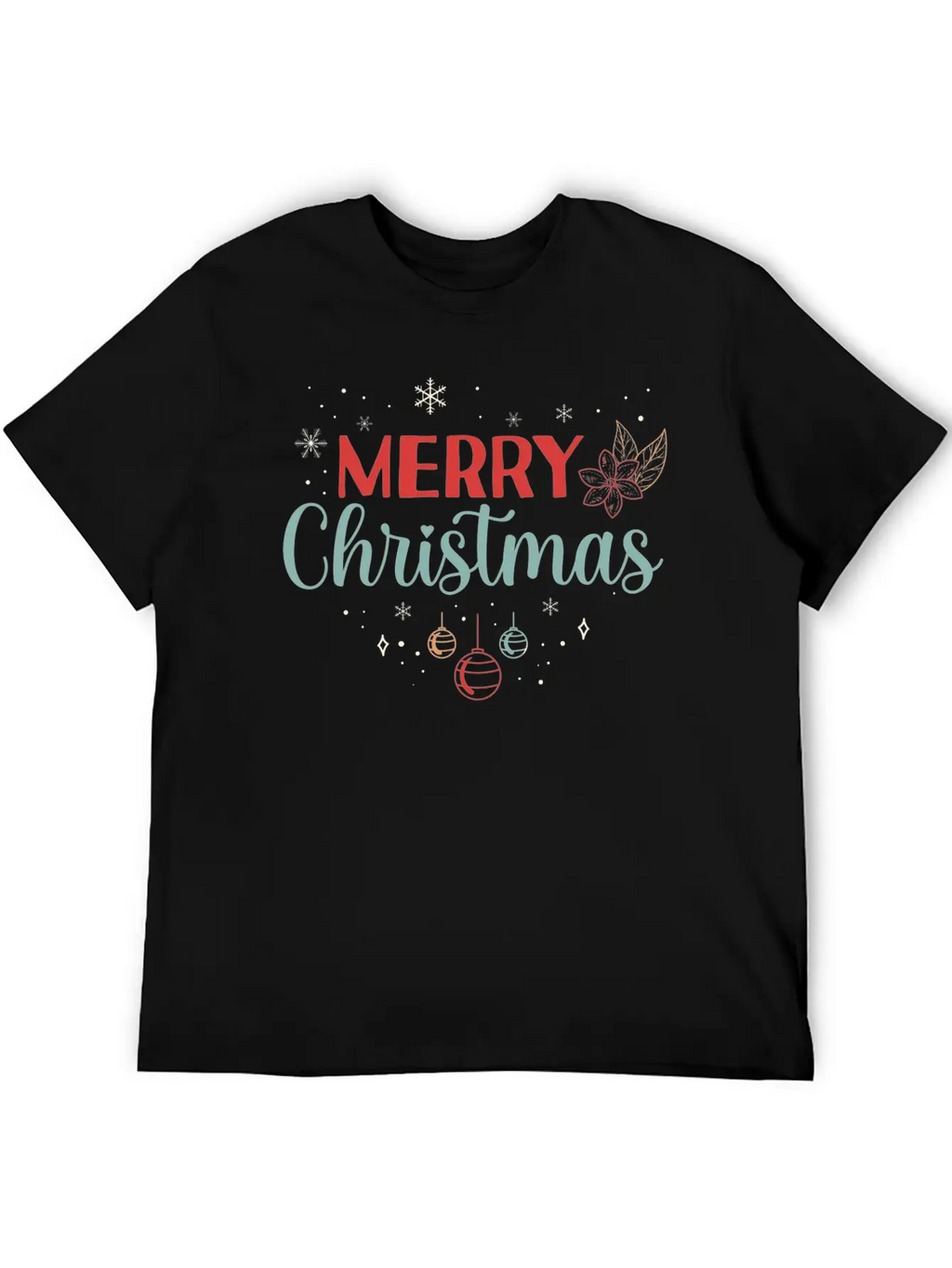 Merry Christmas Women Xmas Outfit Breathable Soft Cotton T-Shirt – Timeless Casual Look