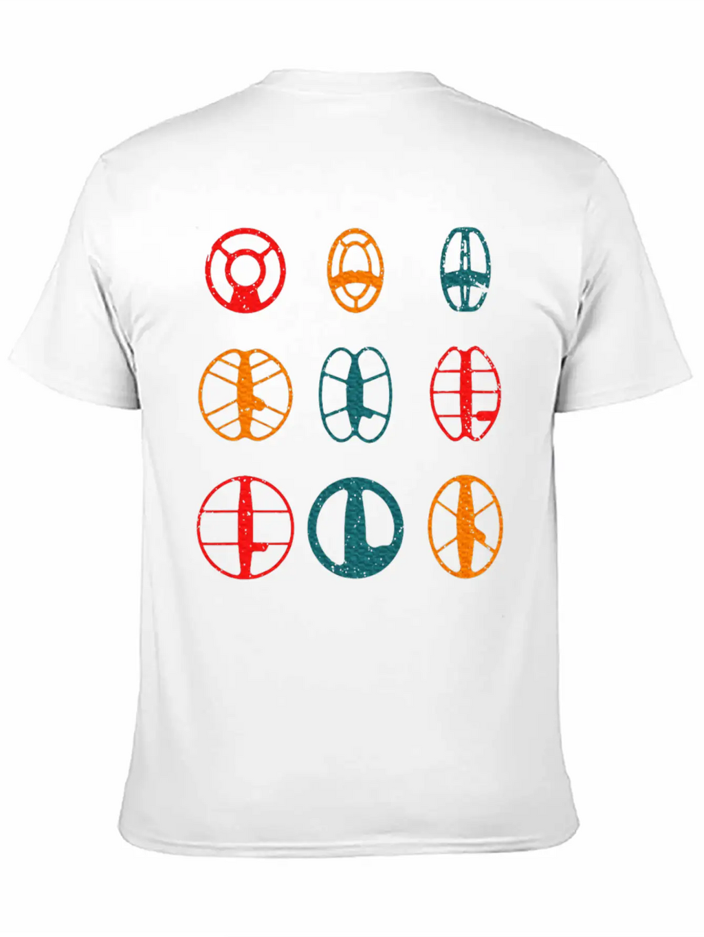 Metal Detecting Coils Cool Metal Detectorist Stylish Everyday T-Shirt – Unisex Basic Cotton Tee