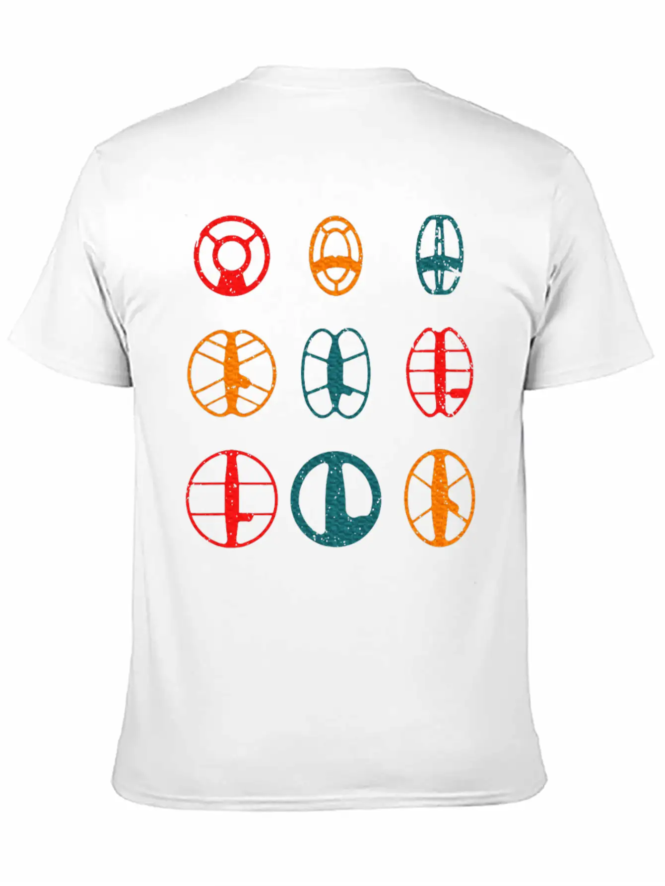 Metal Detecting Coils Cool Metal Detectorist Stylish Everyday T-Shirt – Unisex Basic Cotton Tee