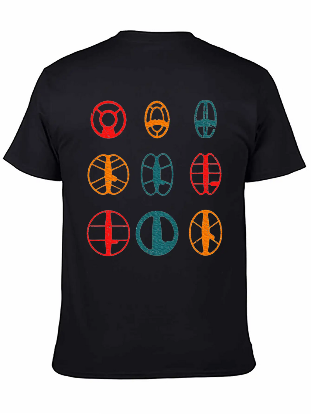 Metal Detecting Coils Cool Metal Detectorist Stylish Everyday T-Shirt – Unisex Basic Cotton Tee