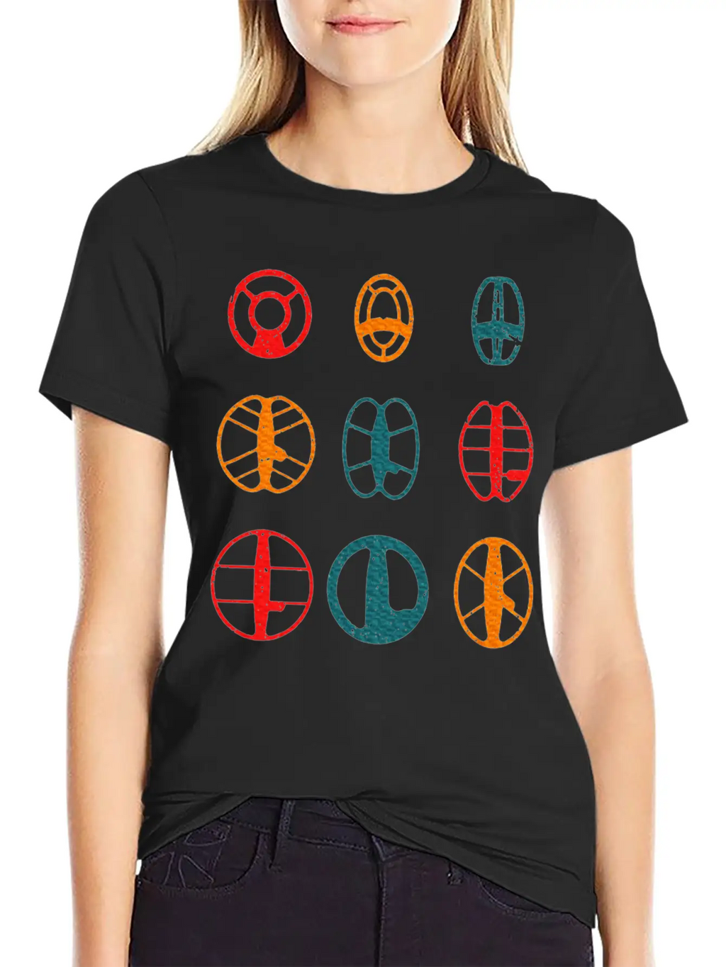 Metal Detecting Coils Cool Metal Detectorist Stylish Everyday T-Shirt – Unisex Basic Cotton Tee