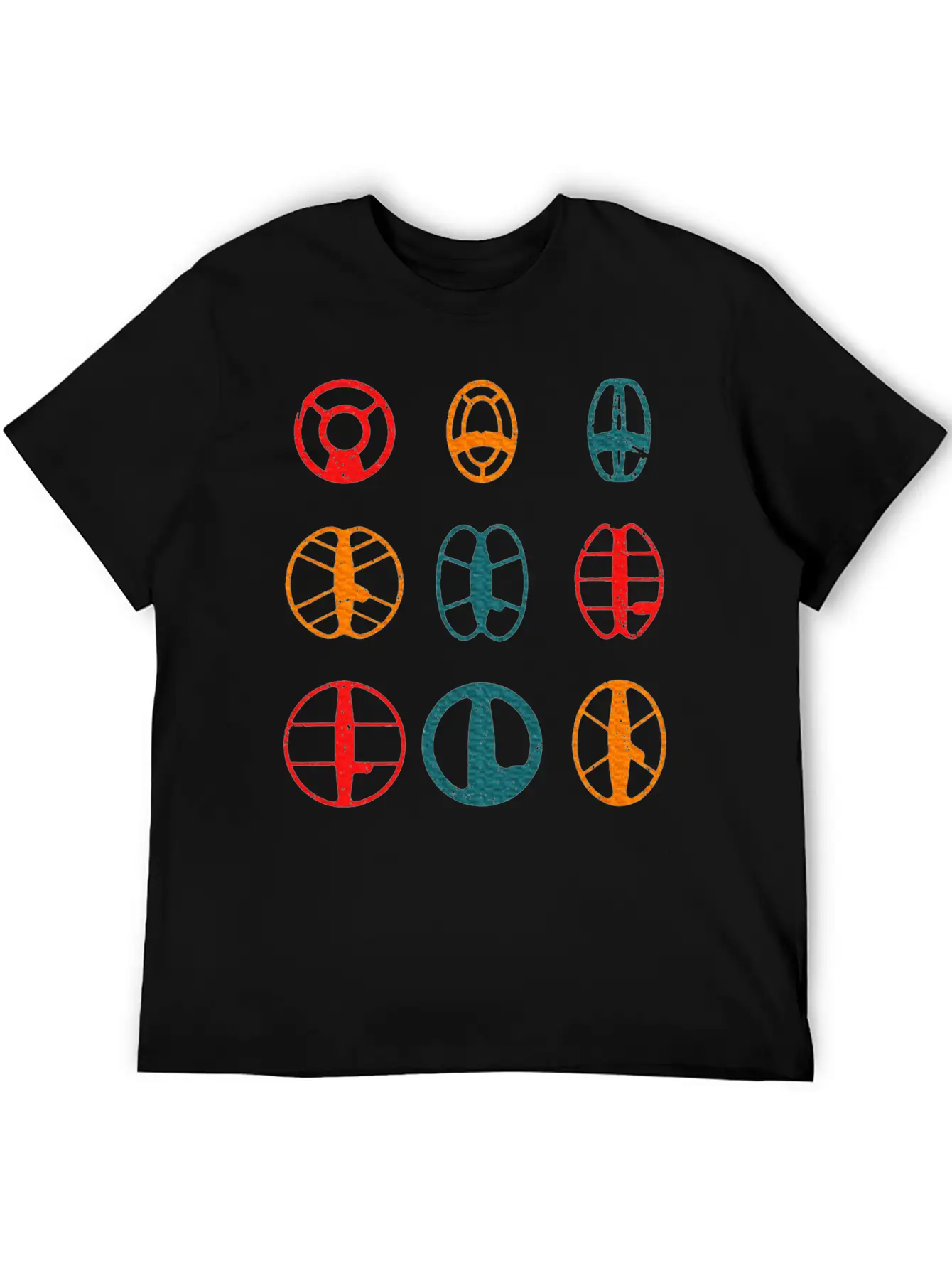Metal Detecting Coils Cool Metal Detectorist Stylish Everyday T-Shirt – Unisex Basic Cotton Tee