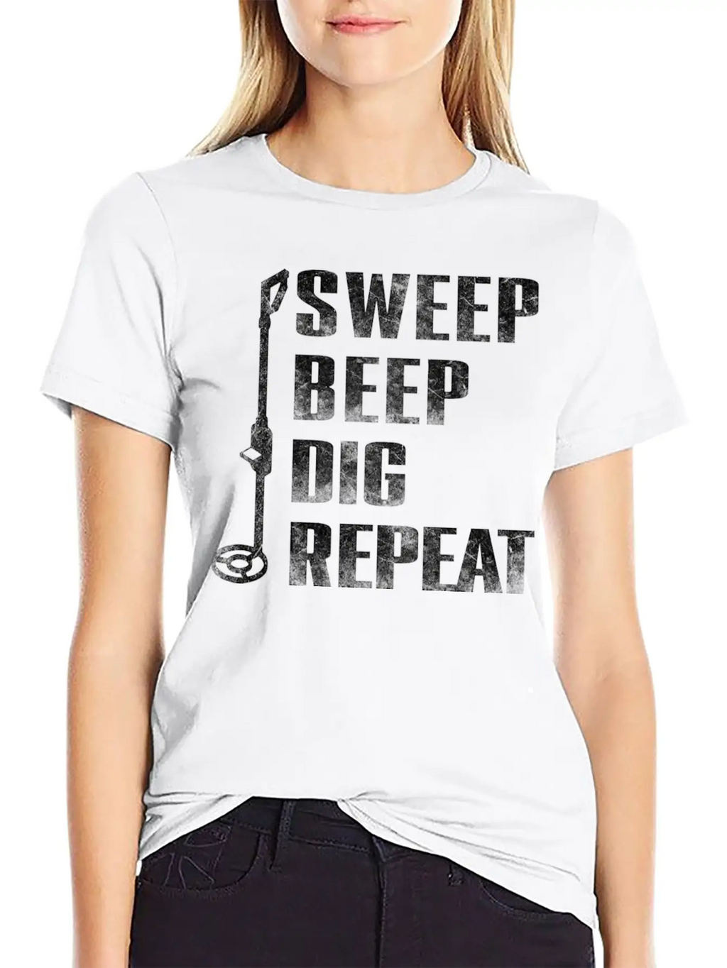 Metal Detecting Sweebbeepdig Breathable Soft Cotton T-Shirt – Timeless Casual Look